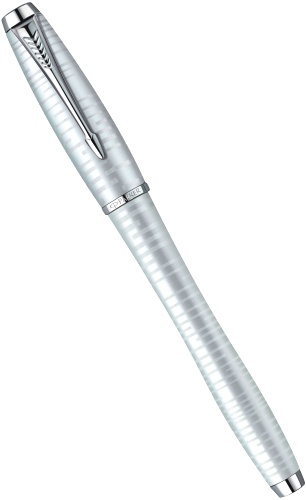   : Parker  +  Parker Urban Premium Vacumatic F206, Silver-Blue T ( F)
